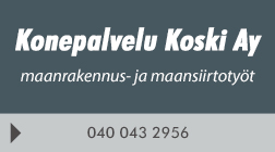 Konepalvelu Koski Avoin yhtiö logo